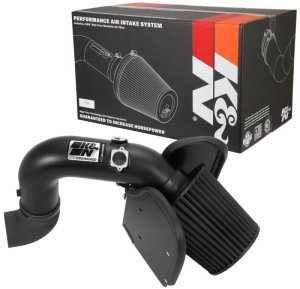Ram 3500 Performance Air Intake - K&N Engineering - Blackhawk Induction - Black - `07-`09